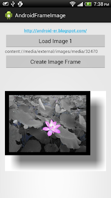 create shadow frame for image