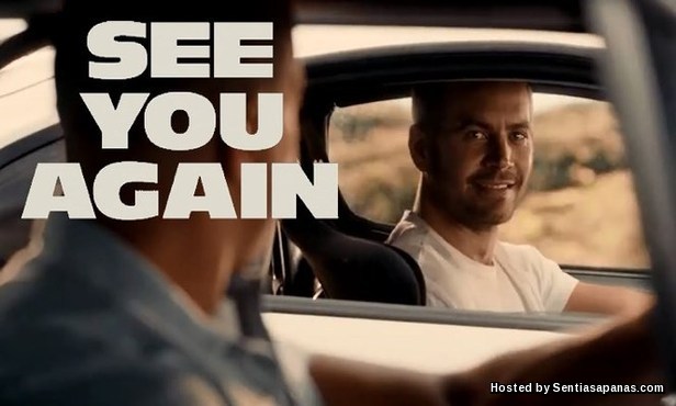 Lagu Tema Fast & Furious 7 ‘See You Again’ Cecah 1 Bilion Tontonan! See You Again