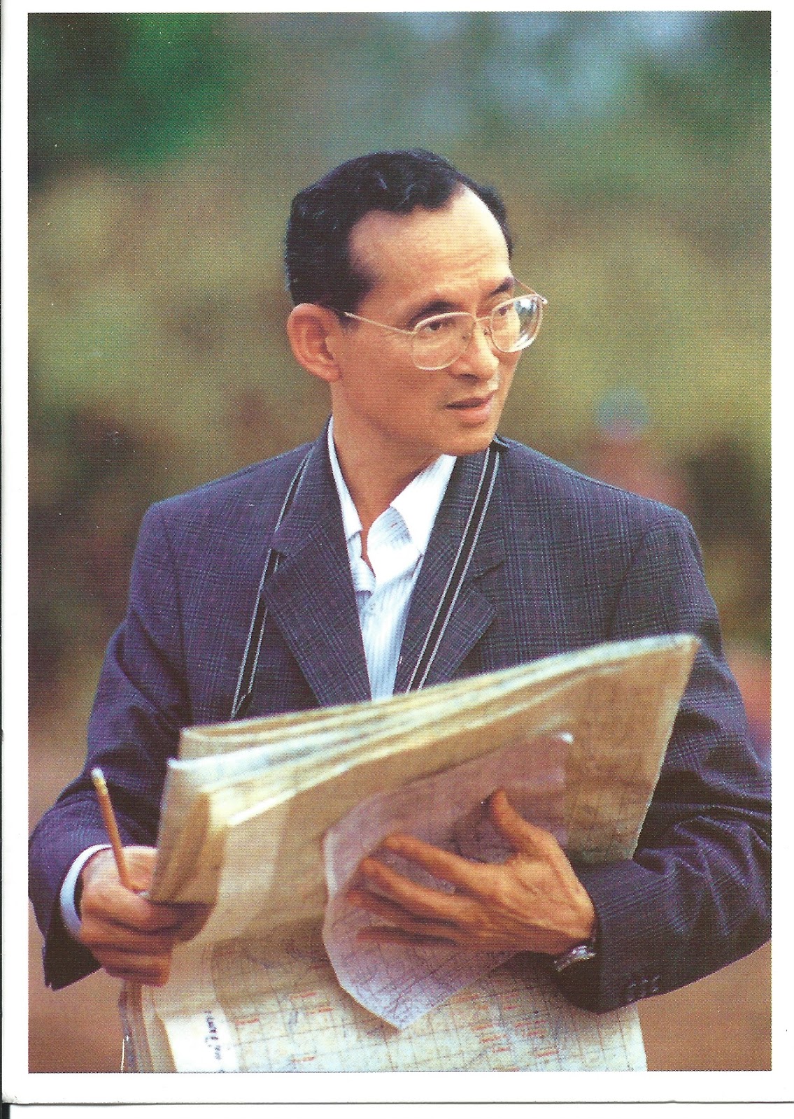MY POSTCARD-PAGE: THAILAND ~ King Bhumibol Adulyadej