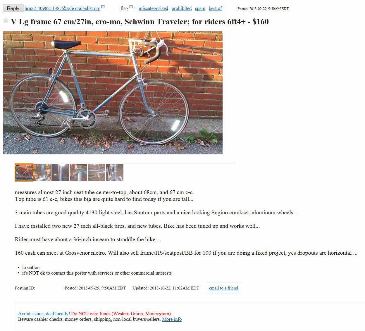 gravel bike craigslist