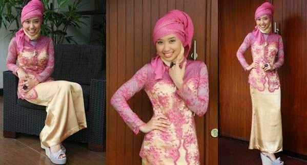 Model kebaya wisuda muslim modern nan modis Model kebaya wisuda muslim modern nan modis