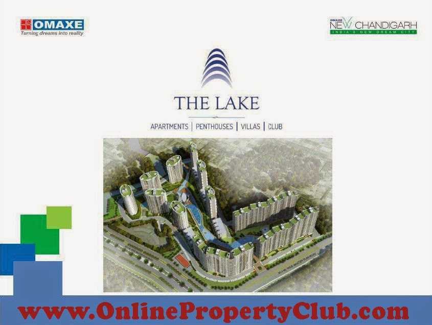 OMAXE THE LAKE FLATS MULLANPUR  New-Chandigarh, 2BHK, 3BHK, 4BHK, Apartments in OMAXE The Lake ( Mystic, Victoria, Caspean, Emerald, Isabella) Apartments, Floors, Villas.