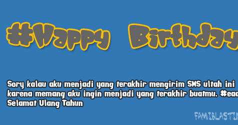 Pertanian Budidaya Ucapan Selamat Ulang Tahun Paling Sensasional Sepanjang Masa