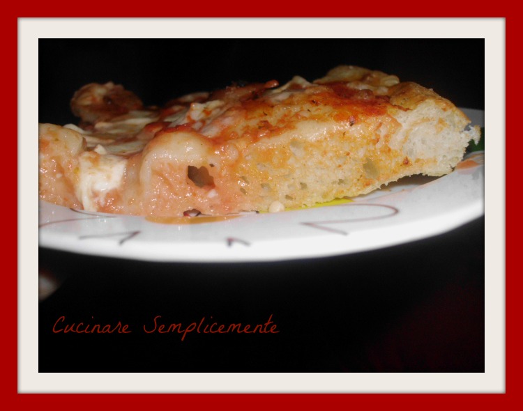 Pizza con la birra cucinare semplicemente