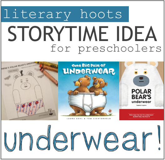 Literary Hoots Underwear Storytime!