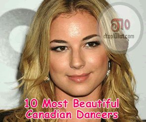 Top 10 Most Beautiful Canadian Dancers Top 10 Most Beautiful Canadian Dancers