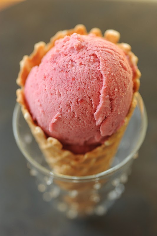 Rust & Sunshine Sour Cherry Ice Cream
