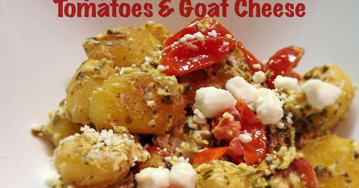 3D Dinners Crispy Gnocchi Pesto with Tomatoes and Goat Cheese