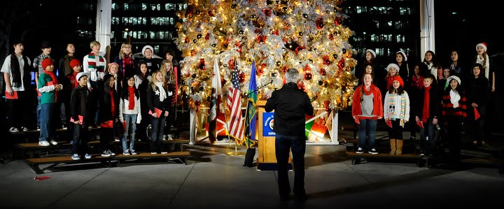2012 Christmas Tree Lighting Ceremony