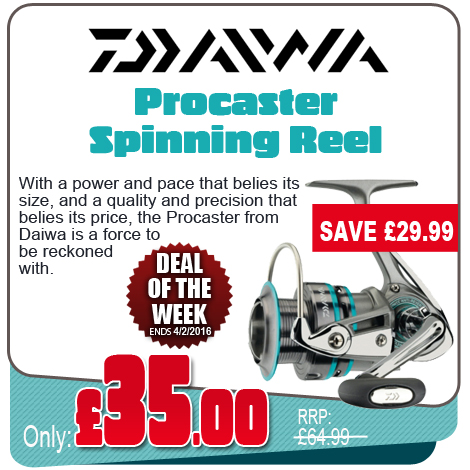 Daiwa Procaster Spinning Reels are not just for Pro Casters
