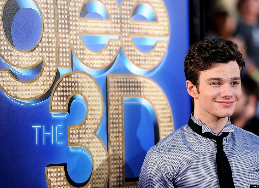 Lea+michele+glee+3d+premiere