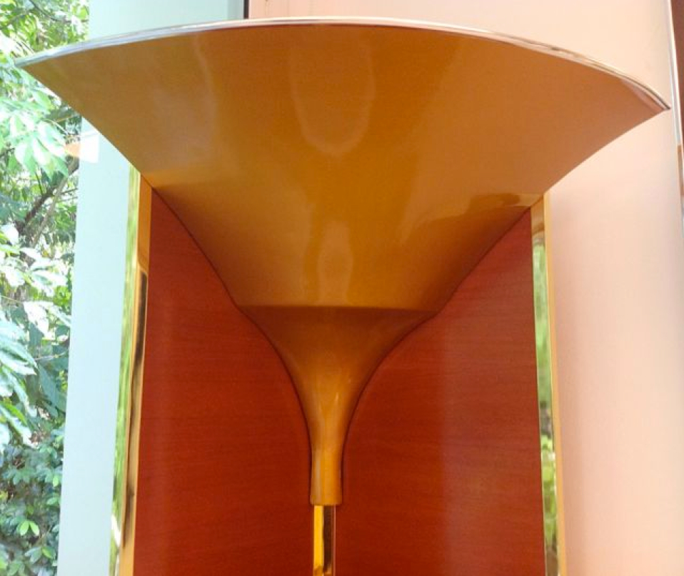 retro vintage modern hifi 1930's Voigt Corner Horn Reflector