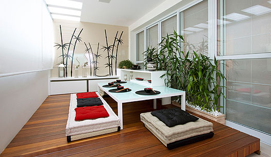 Decoracao De Sala Estilo Zen ~ Terraço com cara de quintal e madeiras de demolição Decoracao De Sala Estilo Zen ~ Terraço com cara de quintal e madeiras de demolição