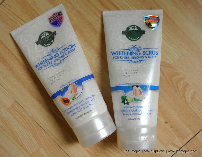Review: Hollywood Style Whitening Scrub and Whitening Lotion