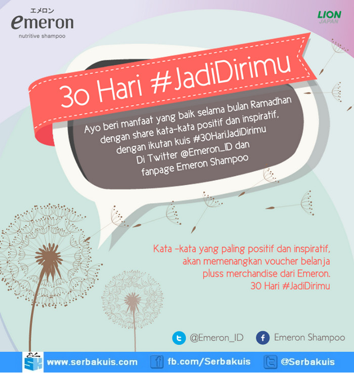 Kuis 30 Hari Jadi Dirimu Berhadiah Voucher MAP & Merchandise Kuis 30 Hari Jadi Dirimu Berhadiah Voucher MAP & Merchandise