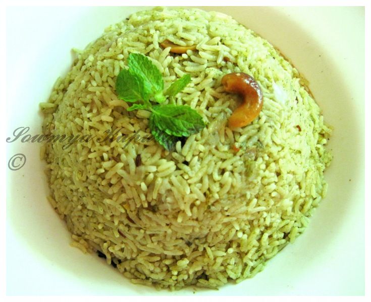 Pudina Rice