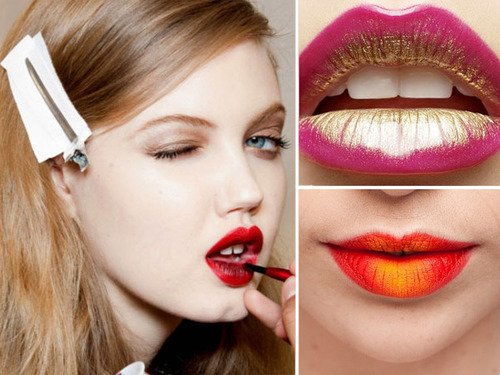 Contoh Gaya Make Up Lipstik Ombre Terbaru Banget Contoh Gaya Make Up Lipstik Ombre Terbaru Banget