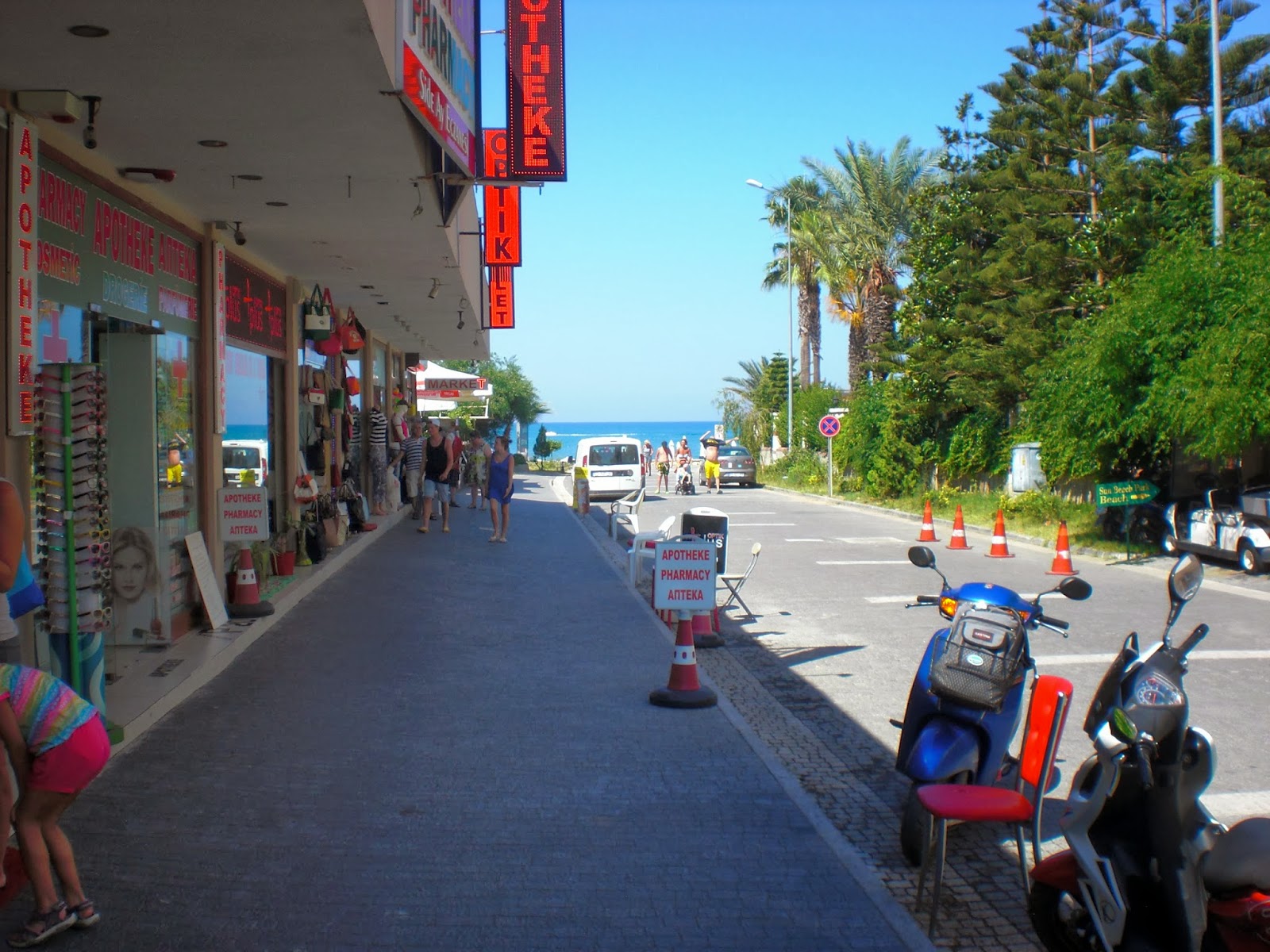 Turkei Urlaub Bei Freunden Shopping In Side