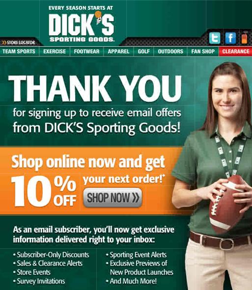 Dicks Sporting Goods Scorecard Rewards Program
