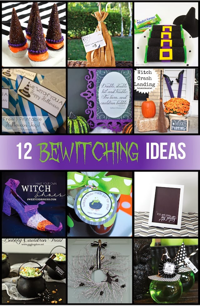 52 Mantels Free Halloween Tags + 11 MORE Bewitching Ideas {And, a