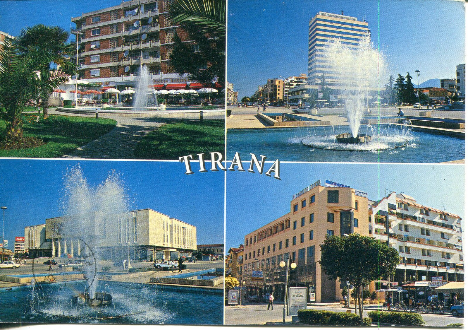 collect ROC Albania Postcard Tirana