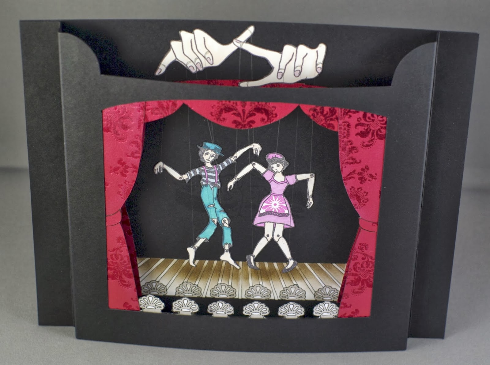 Lynne's Crafty Little Blog Theatre Card