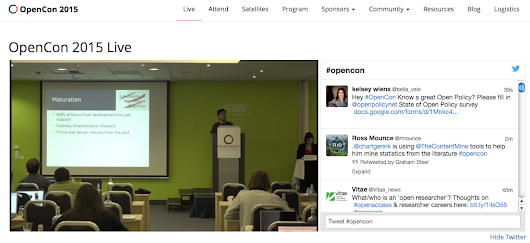 Proteins and Wave Functions: OpenCon2015 shows how to make a conference open