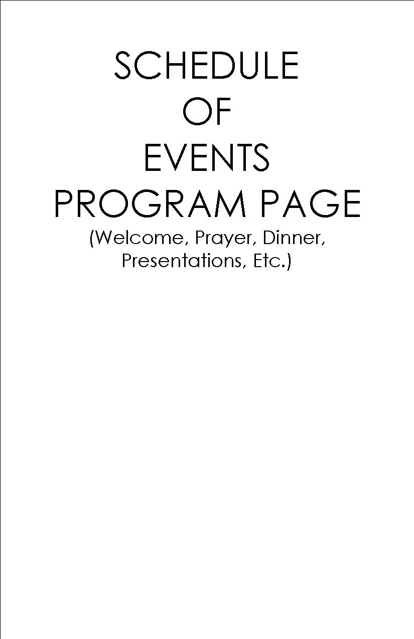 Free download program Program Souvenir Booklet photoprogs