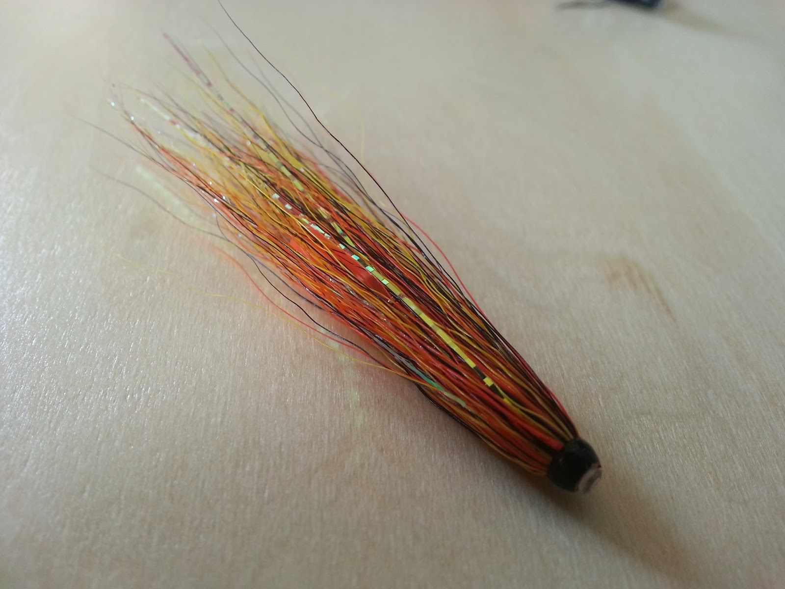 Salmon Fly Gold Bodied Willie Gunn Salmon Fly