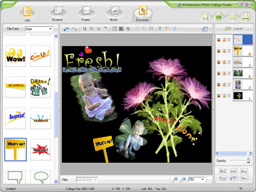 Wonder photo collage studio free