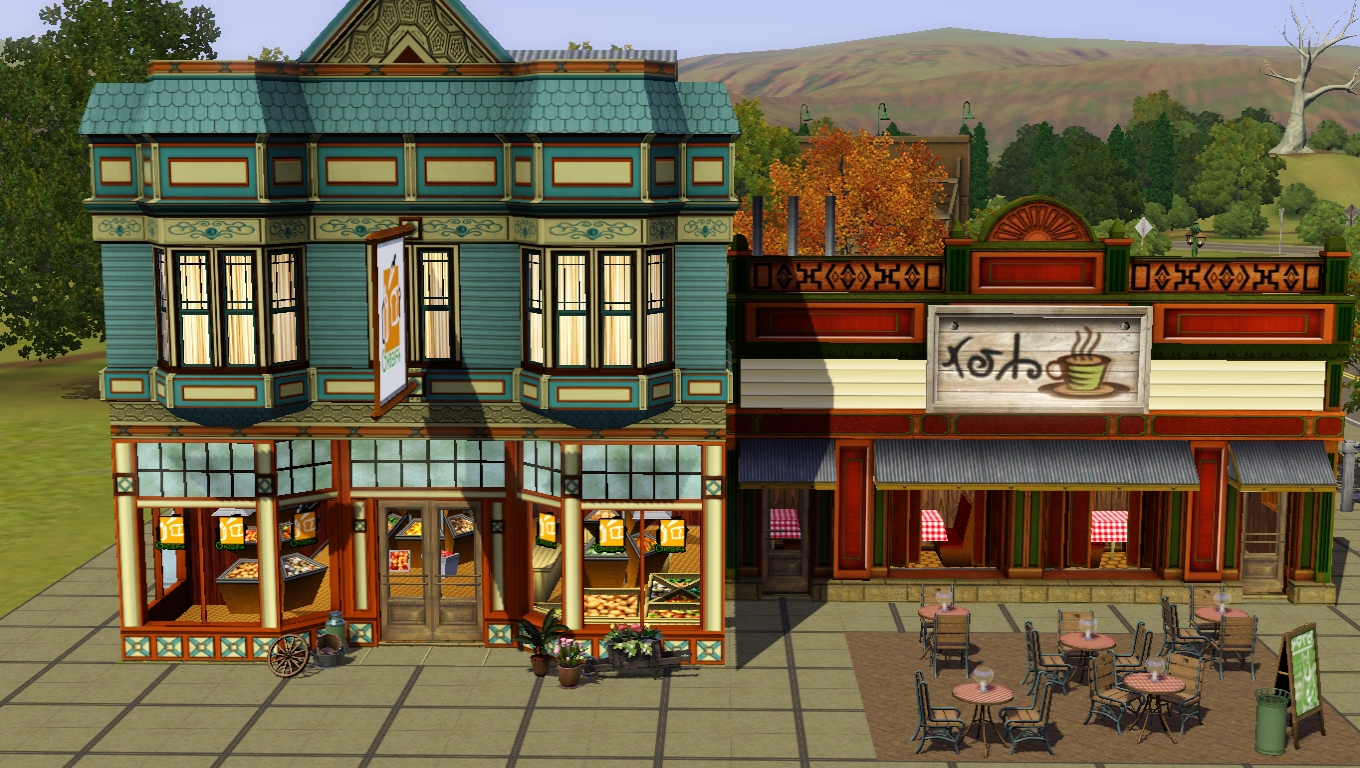 Sims 3 Community Lots Compendium Sims 3 Grocery Store and Diners