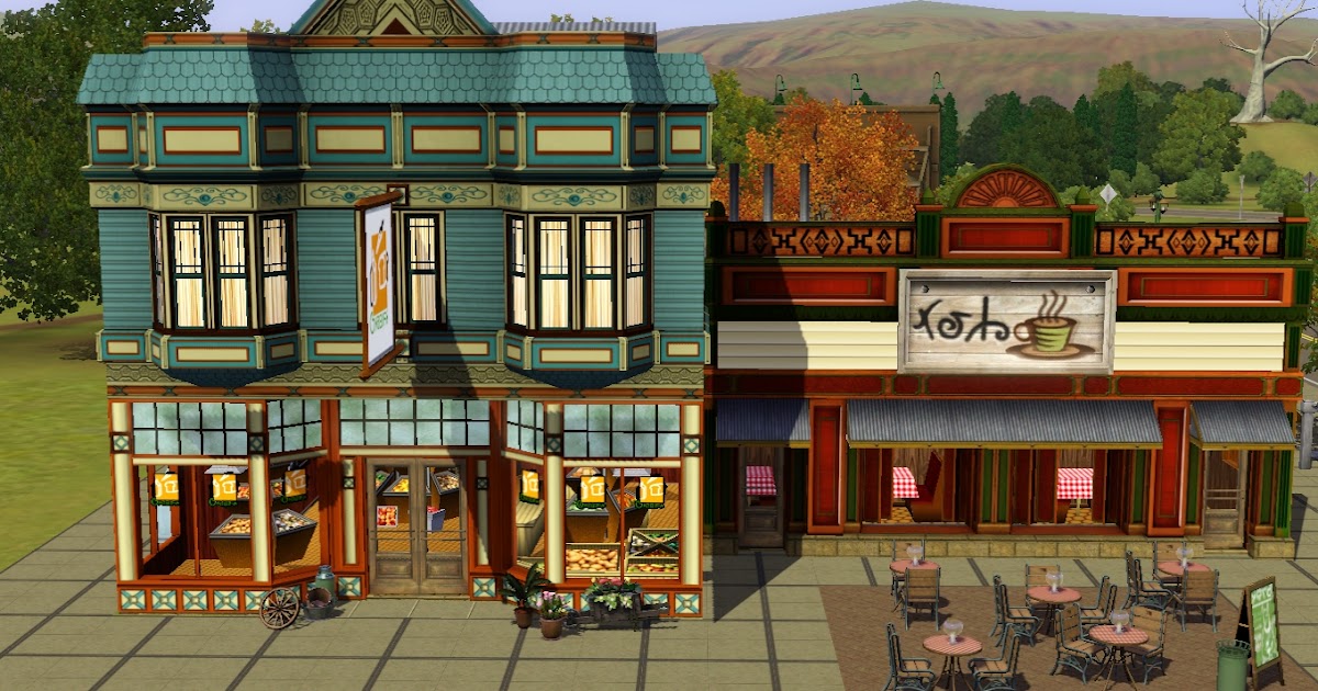 Sims 3 Community Lots Compendium Sims 3 Grocery Store and Diners
