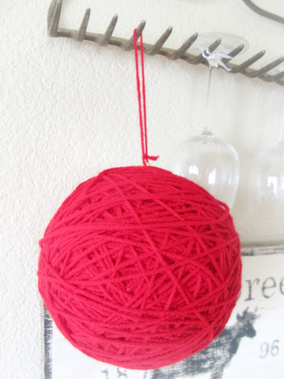 Yarn Decorations The Wicker House