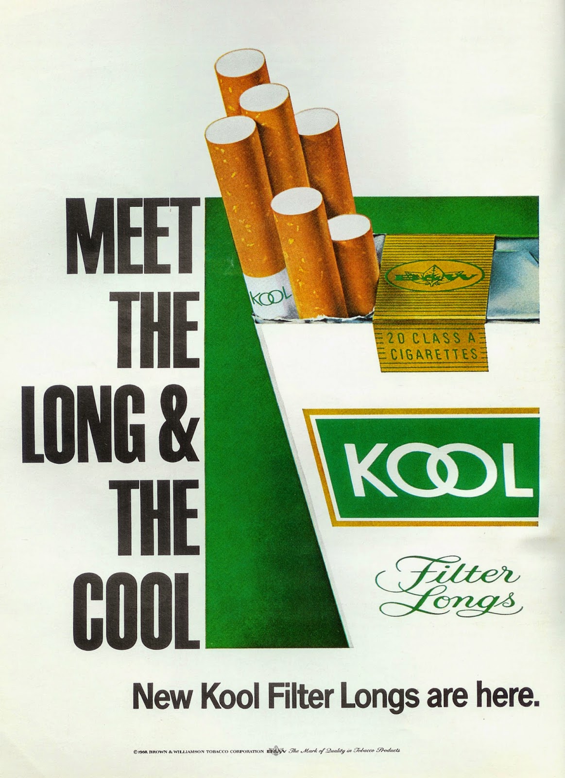 Sell Me Yesteryear Kool Cigarettes