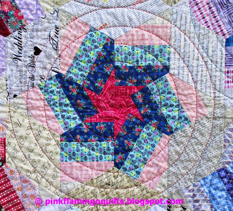 Pink Flamingo Quilts: Spinning Stars and Twinkling Stars: two patterns in one