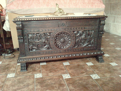 Restauracion muebles: compra venta de muebles antiguos ... Mueble tallado telefono