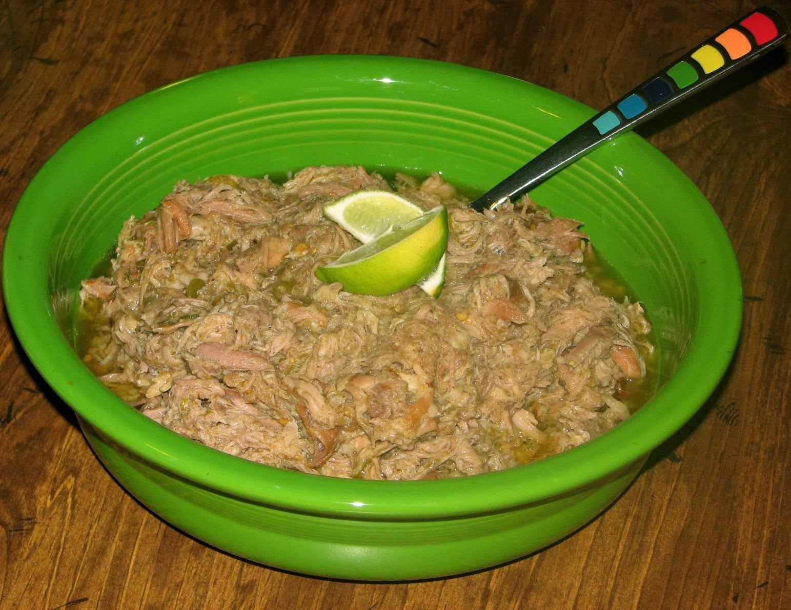 Shel's Kitchen Slow Cooker Salsa Verde Pork