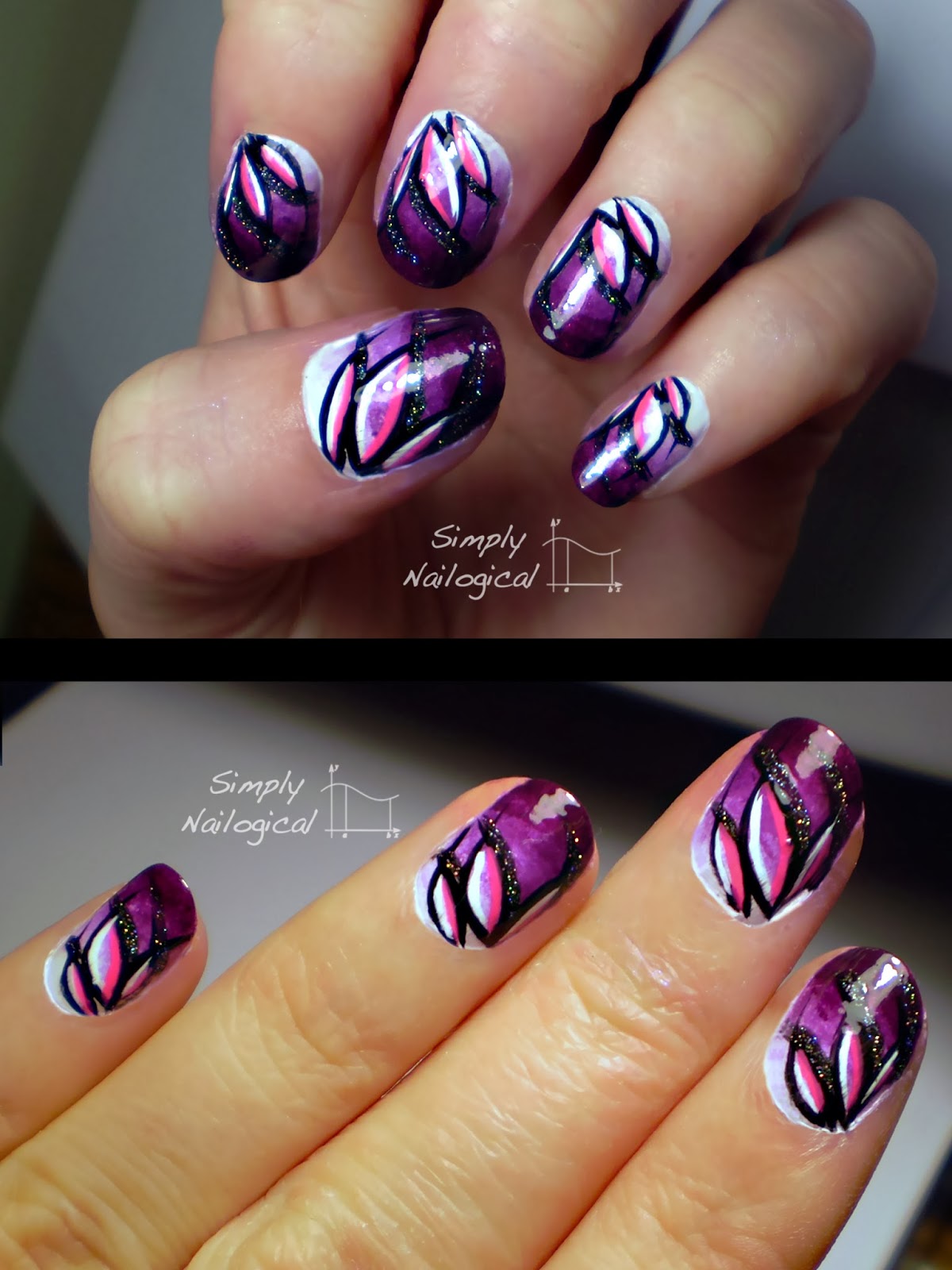 Simply Nailogical Gradient Lotus Flower (archives again)