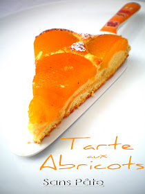 Une tarte sans pâte à tarte Tarte+aux+abricots