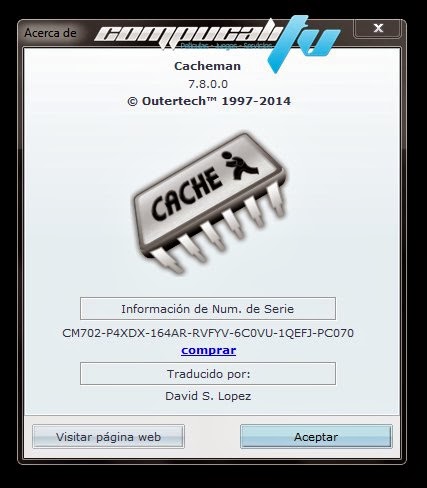 Outertech Cacheman Version 7.80 Español Final