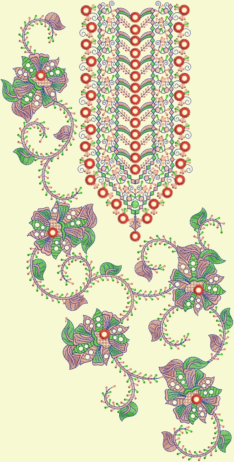 Dress Embroidery Designs