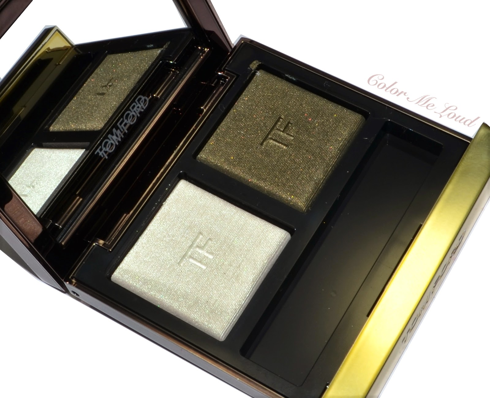 Tom Ford Eye Color Duo #02 Raw Jade, Review, Swatch, FOTD & Comparisons, for Spring 2015