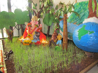 Eco Friendly Ganesh Decorations Ideas Decoration
