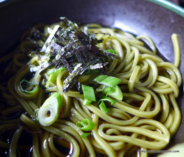 Green Tea Soba kogestu, saujana, japanese restaurant