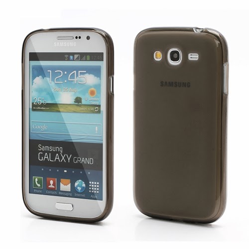 Frosted TPU Jelly Case for Samsung Galaxy Grand I9080 Grand Duos I9082 - Grey Transparent Frosted TPU Jelly Case for Samsung Galaxy Grand I9080 Grand Duos I9082 - Grey Transparent