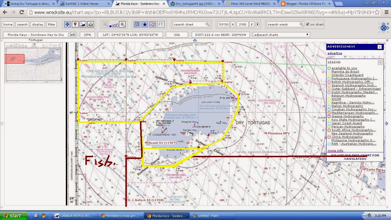 Florida Offshore Fishing Locations