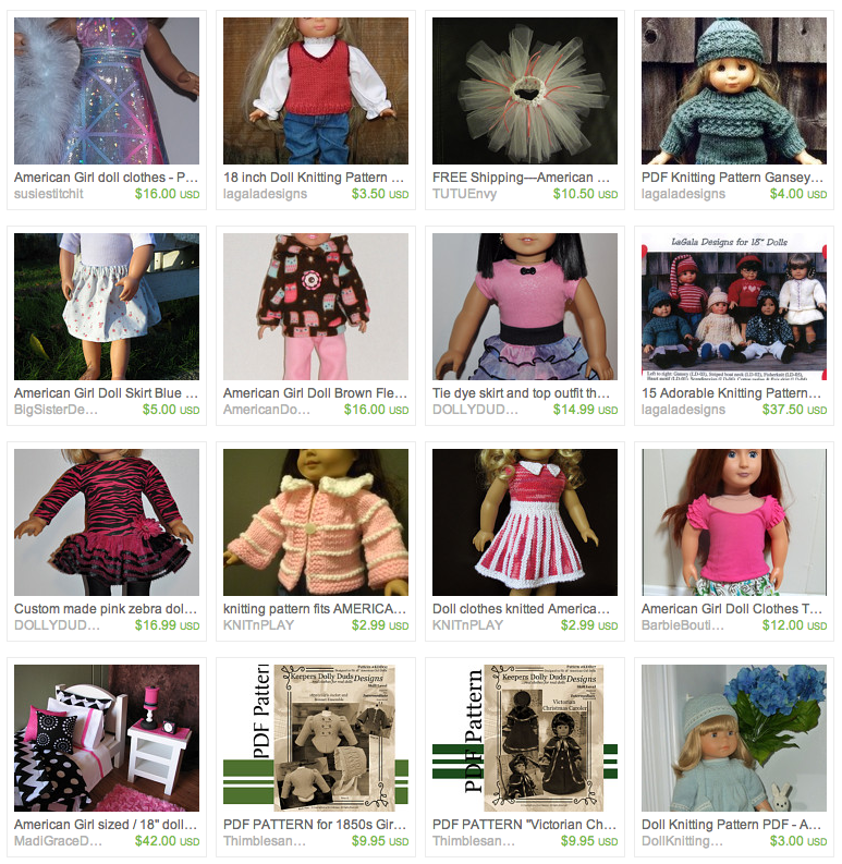 The Doll Wardrobe Branding Your Etsy Squares, Step 1