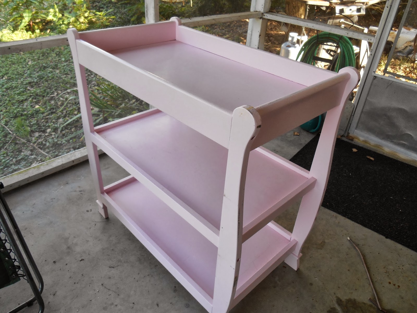 Crafts & Dreams Changing Table Makeover