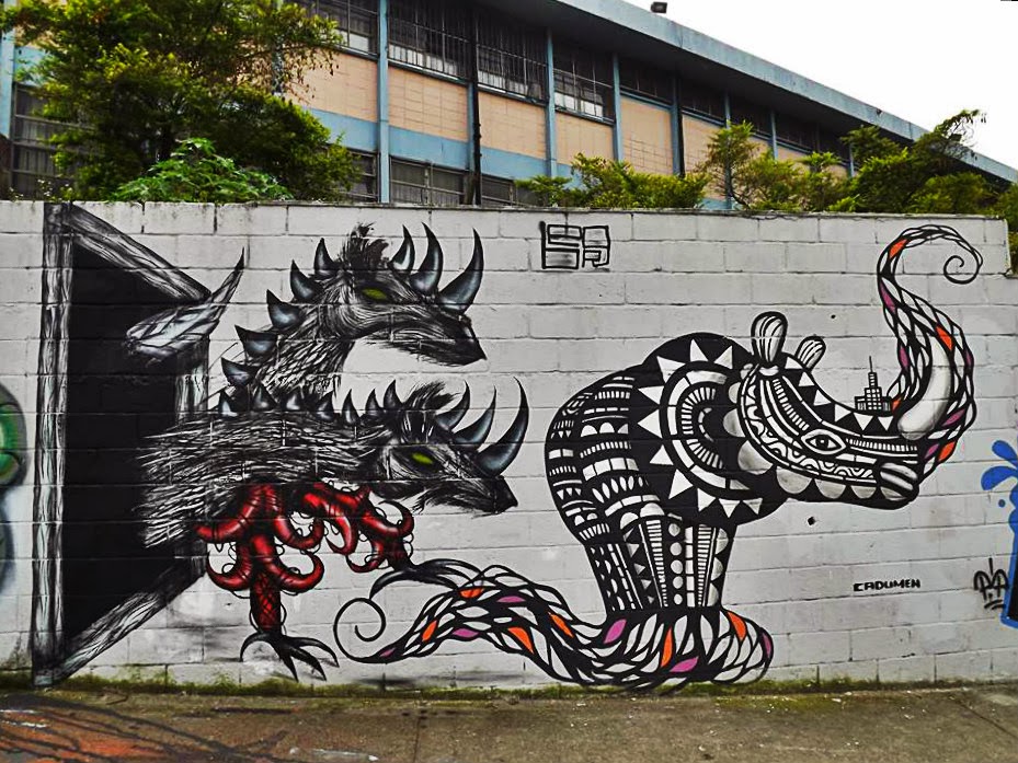 Estou na Noia blog - Sopa do Galo Encontro de Graffiti Fernando Berg | Cadu Mendonça Cadumen