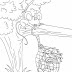 Kids Page: Lion and the Mouse Story Coloring Pages 2